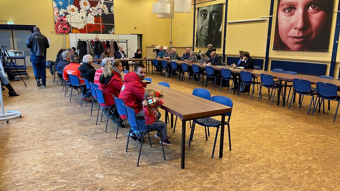 De bijeenkomst in het ASWA-gebouw in Appingedam