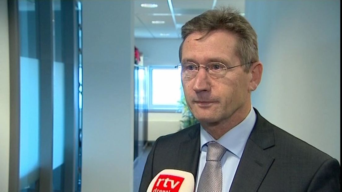 Burgemeester Westmaas (Rechten: archief RTV Drenthe)