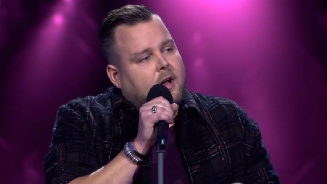 Jasper Wever tijdens een eerdere uitzending van The Voice of Holland