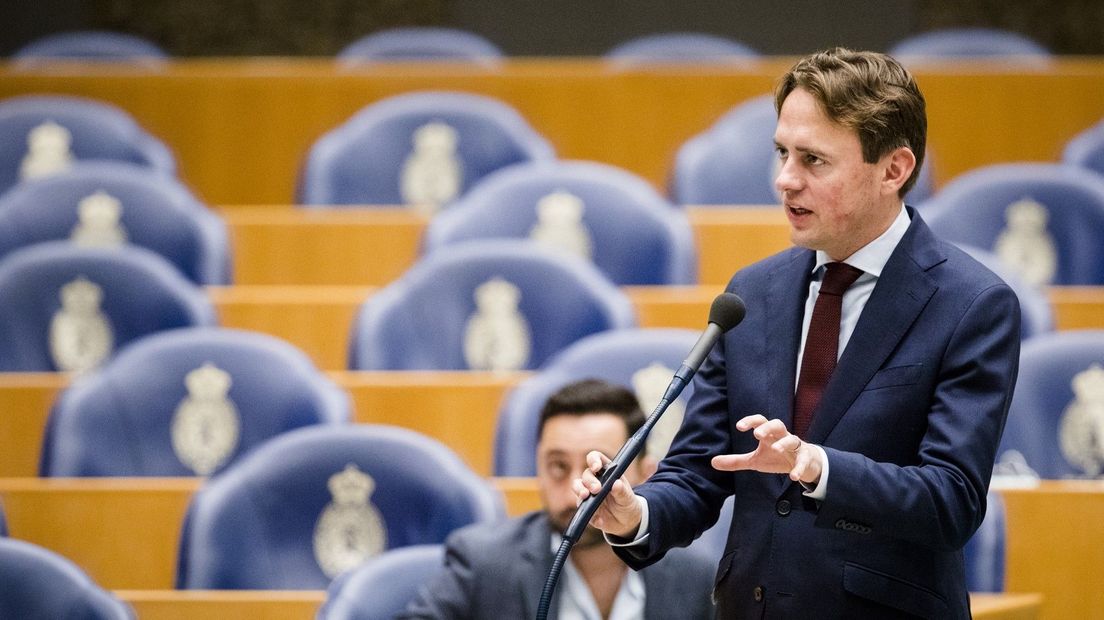 PvdA'er Henk Nijboer in de Tweede Kamer