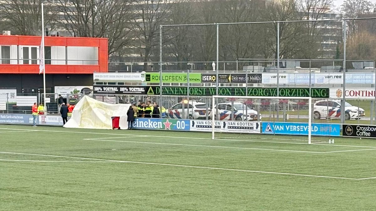 Man overleden na reanimatie tijdens DOVO-voetbalwedstrijd in Veenendaal