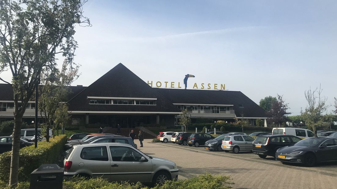 Hotel Assen is een van de hotels waar online boeken tussen 30 april en 3 mei niet kan (Rechten: 
RTV Drenthe / Margriet Benak)