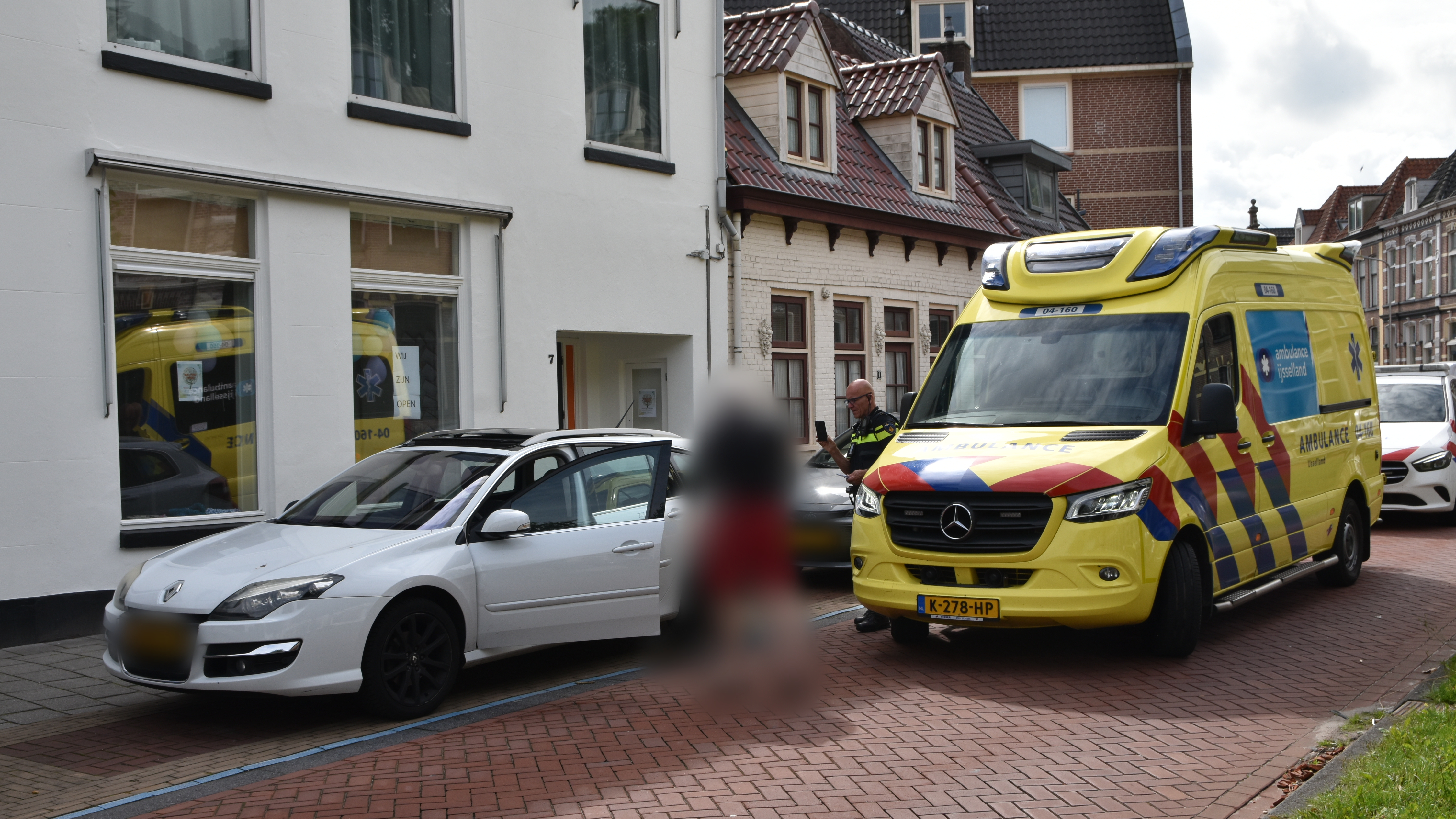 Hoofdletsel voor fietser na ongeval Kornputsingel.