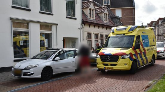 Hoofdletsel voor fietser na ongeval Kornputsingel. Hoofdletsel voor fietser na ongeval Kornputsingel.