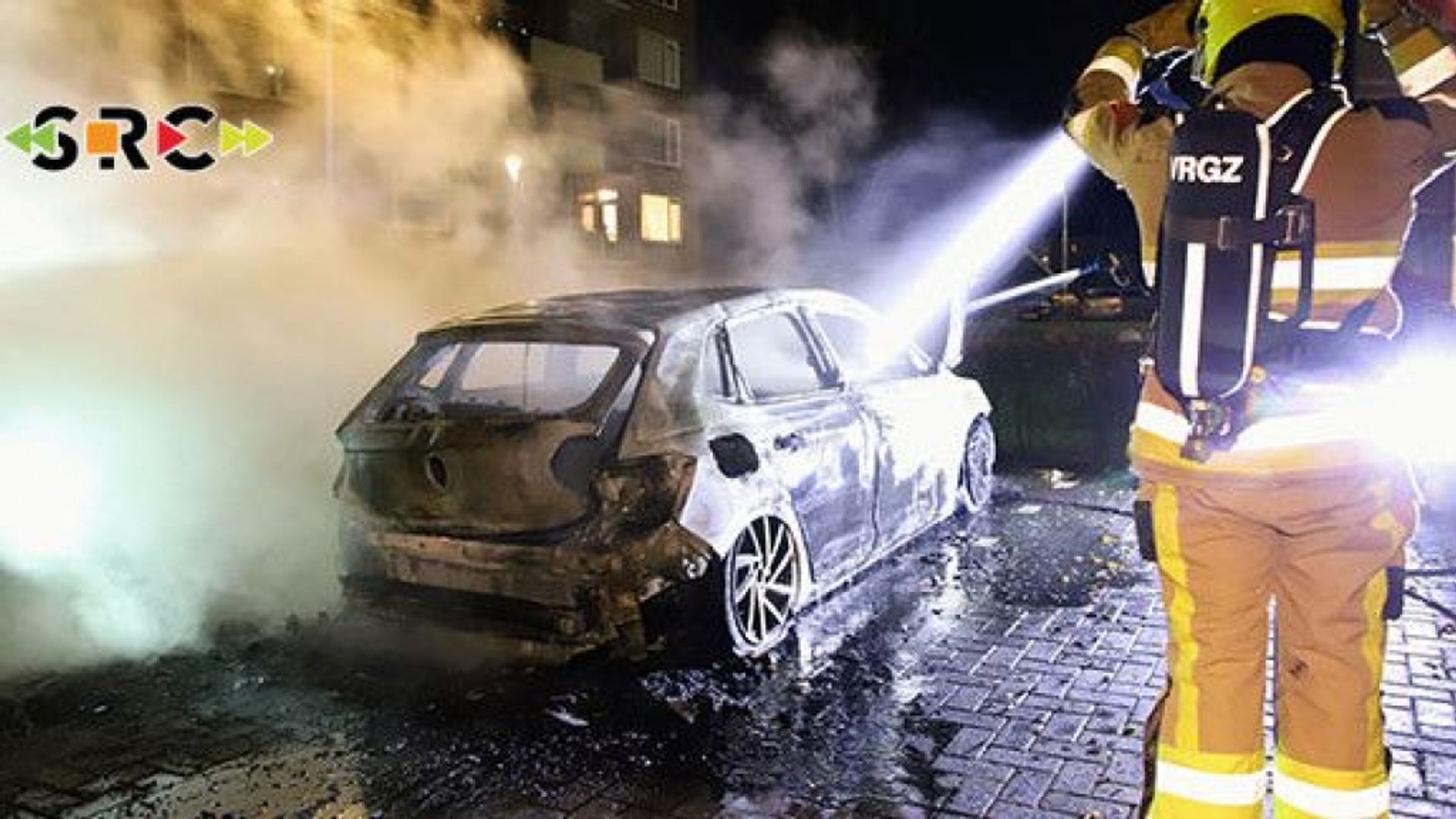 Onrustige Nacht In Tiel Met Een Container- En Autobrand - Omroep Gelderland