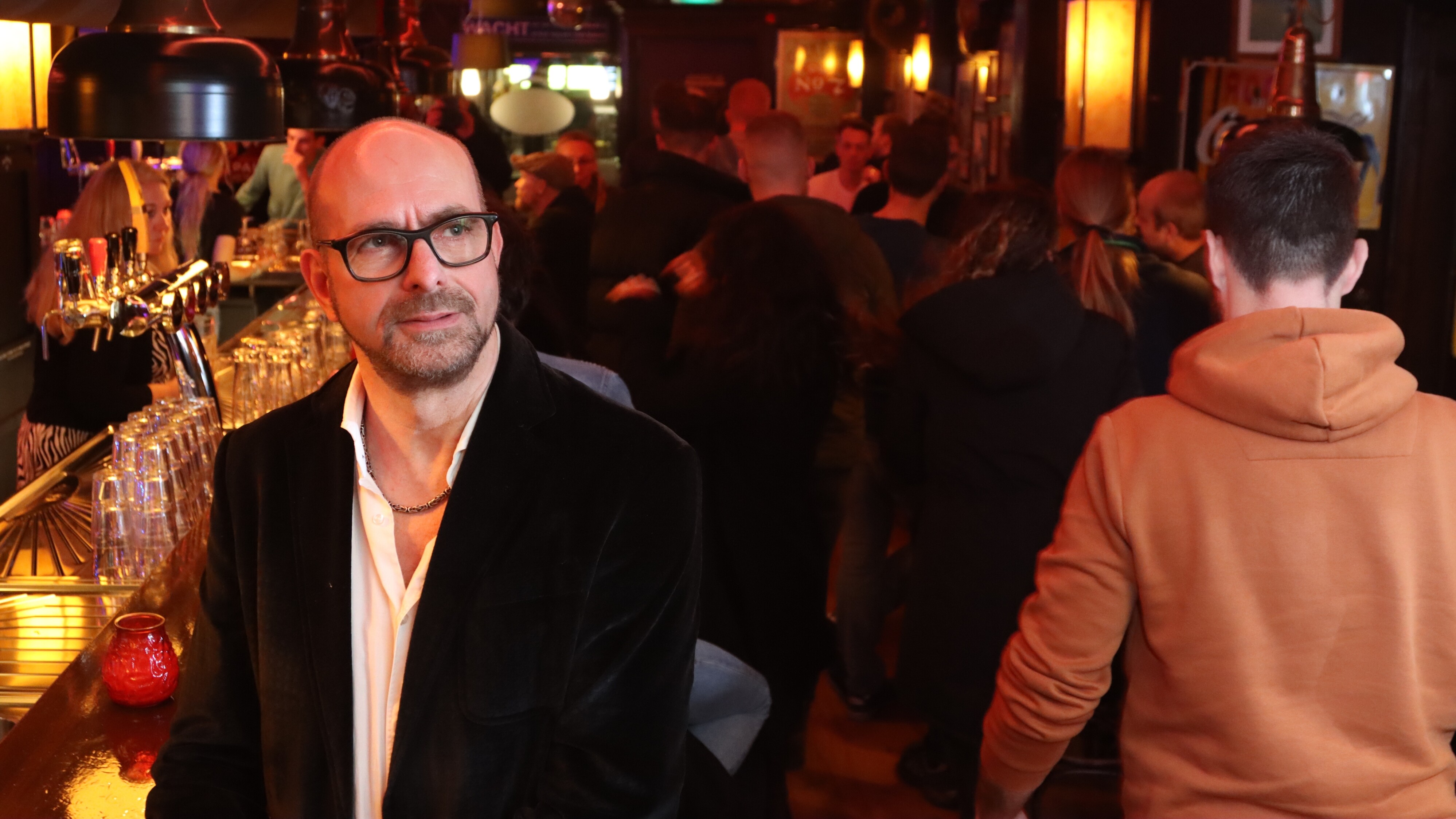Café Scooter's, met eigenar Ton Eijer