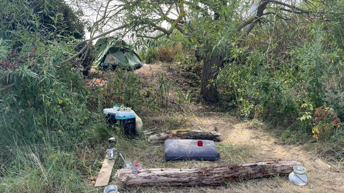 Zorgen over schrijnend daklozenkamp bij Ritthem: 'Varkens hebben het beter'
