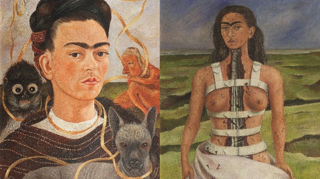 De werken van Frida Kahlo zijn in 2021 te zien (Rechten: Drents Museum)