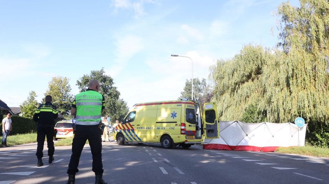 De hulpdiensten konden niets meer voor het slachtoffer betekenen.