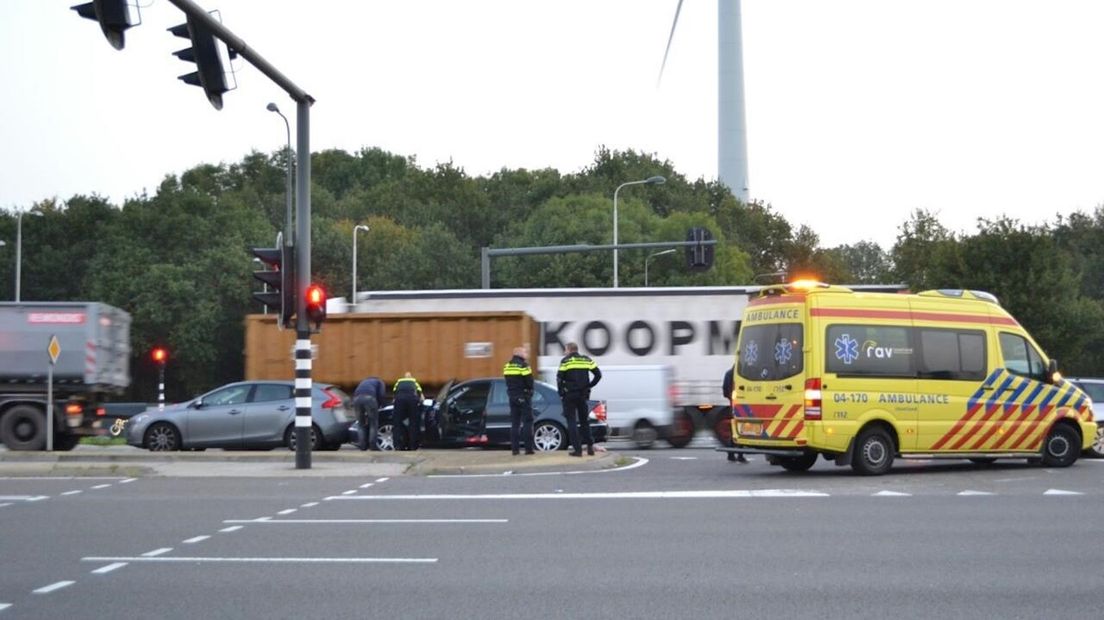 Ongeval op de N348 bij Deventer