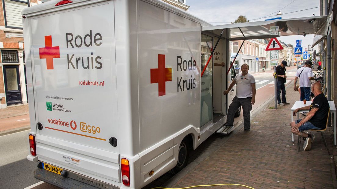 Vorige maand zette het Rode Kruis een vaccinatiebus in om dak- en thuislozen in te enten met het Janssen-vaccin