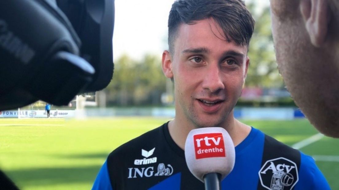 Matthijs Hardijk verruilt ACV voor  HHC na dit seizoen (Rechten: RTV Drenthe)