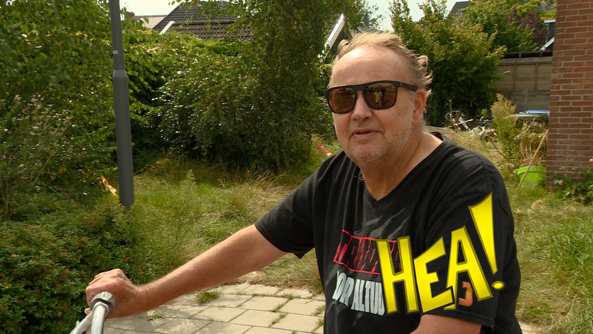 HEA! Roel hat in mûlkapke oan 'e fyts: "Foar as de corona wer útbrekt"