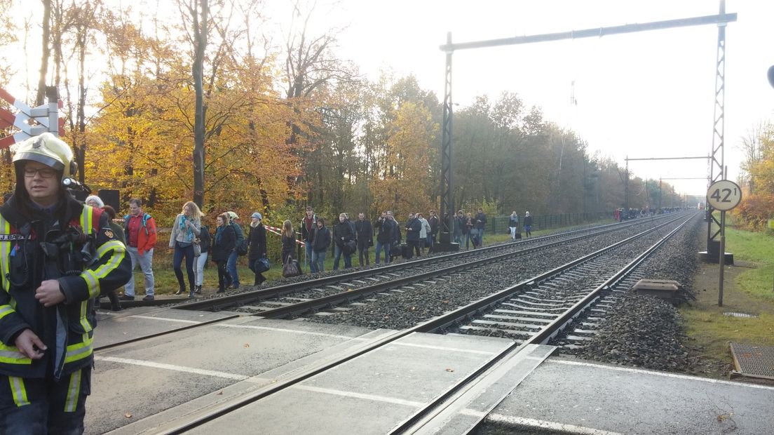 Op de Noord-Veluwe rijden tot dinsdagmiddag 12.00 uur geen treinen tussen Nunspeet en Putten.