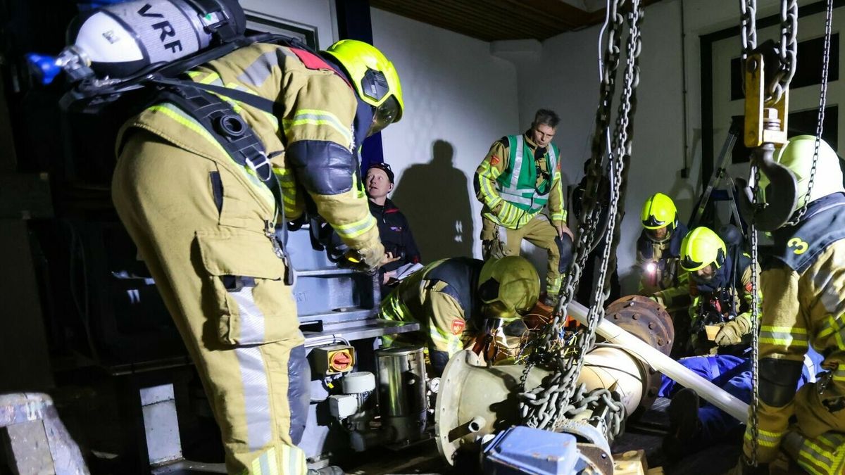 Als eerste had Tjalleberd een brandweerstrijd bij nacht (maar niet iedereen bleef wakker)