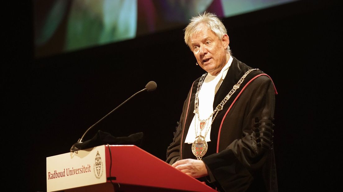 Rector magnificus Han van Krieken van de Nijmeegse Radboud Universiteit.