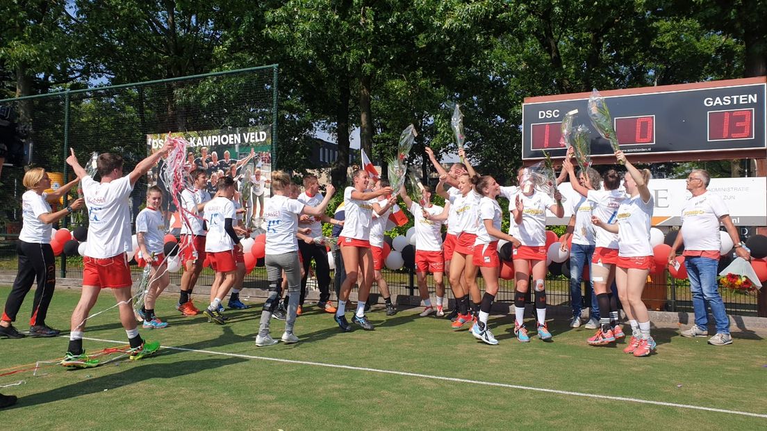 TOP Arnemuiden klopt DSC en grijpt kampioenschap in hoofdklasse