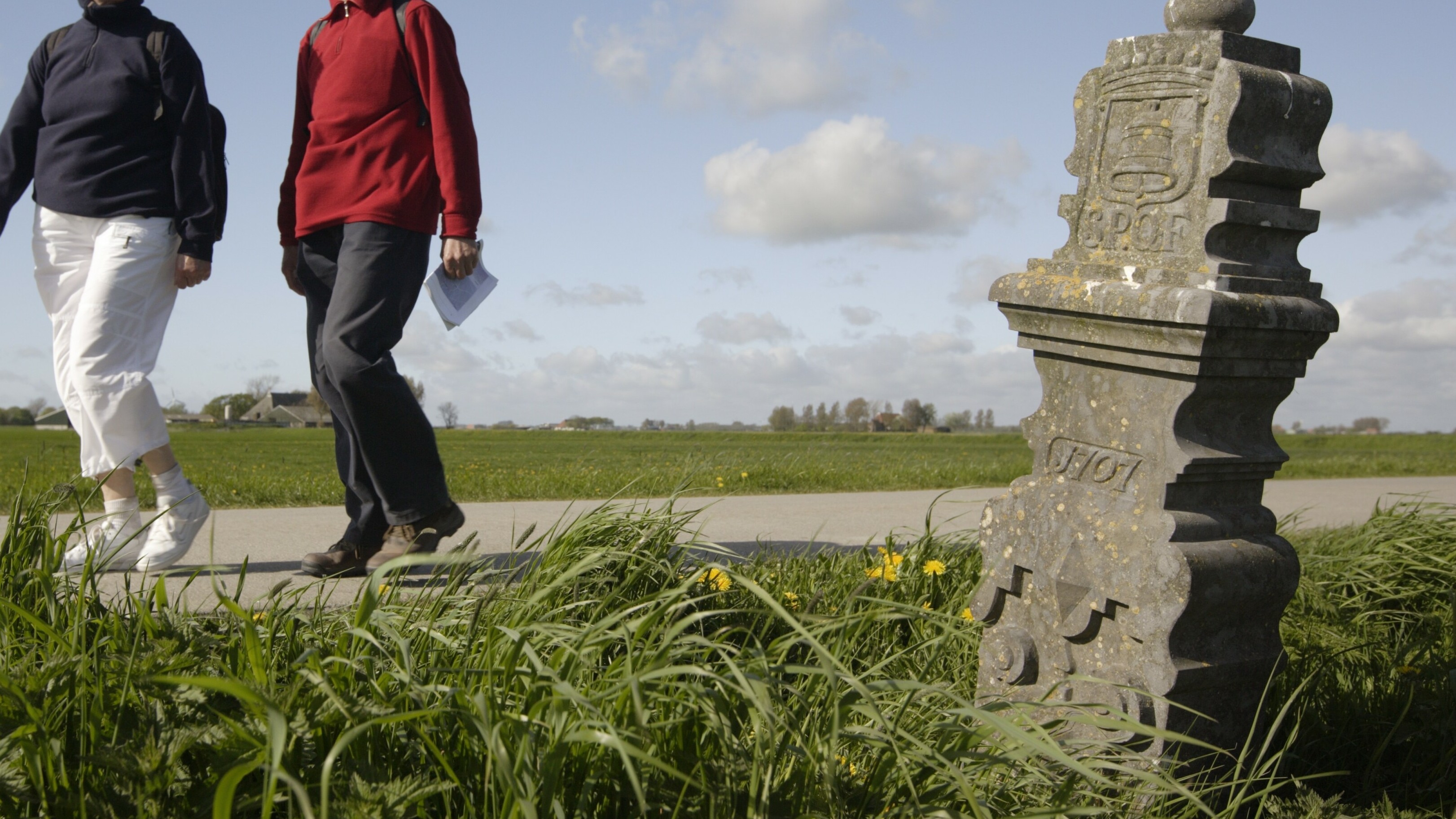 De 'Bidlerstien' bij Kûbaard