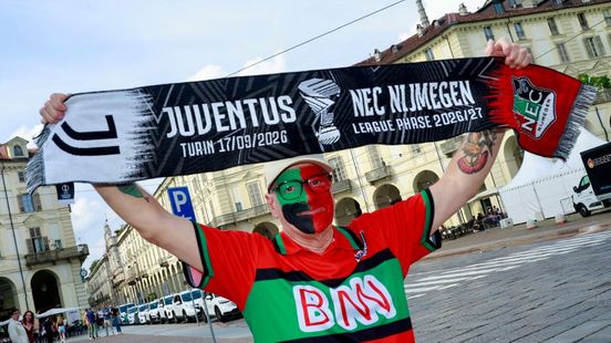 LIVE | NEC-supporters nemen Turijn over • 'Mooi dat zoveel mensen van NEC hier zijn'