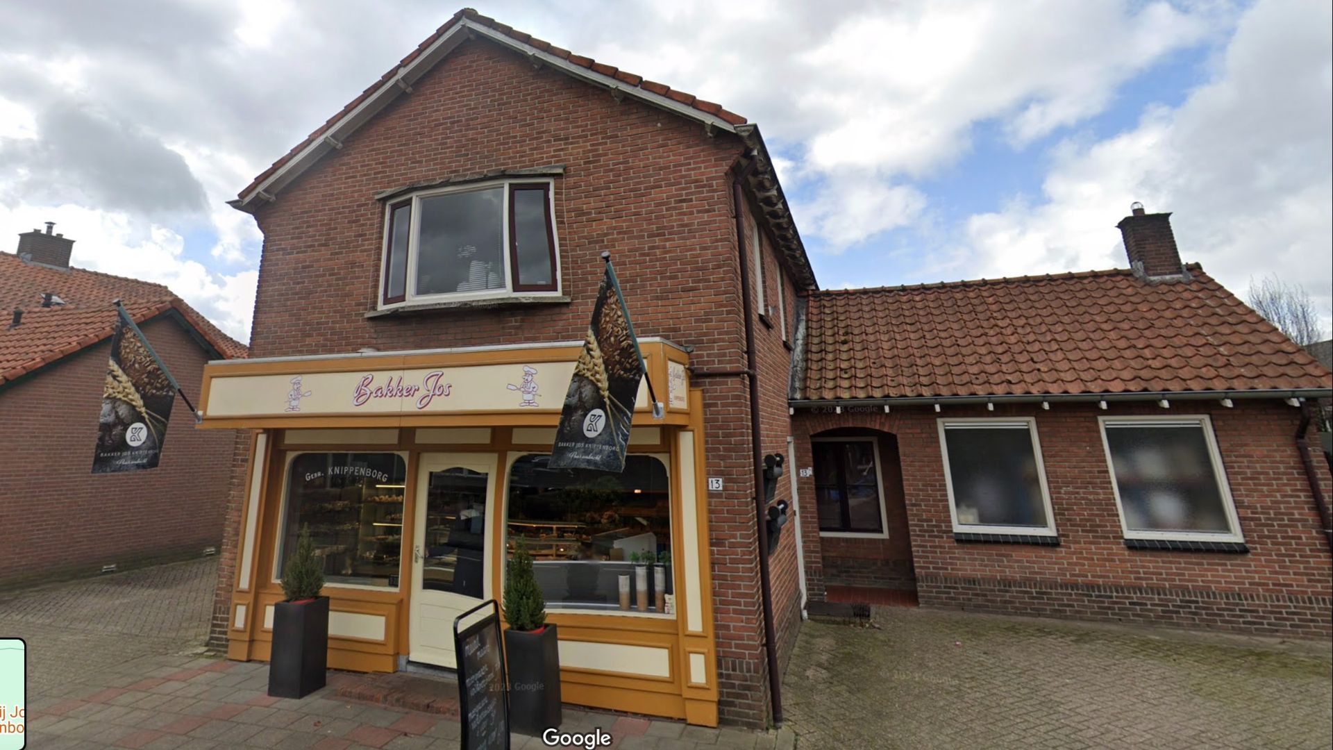 De bakkerij met winkel in Zieuwent