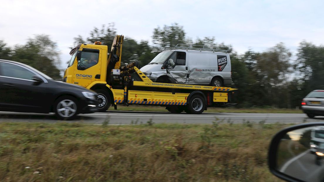 Vier auto's betrokken bij ongeval