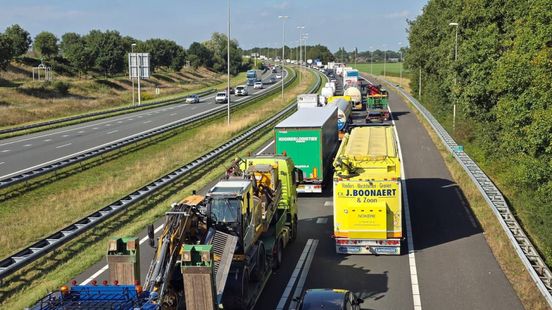 Auto tegen boom • kop-staartbotsing