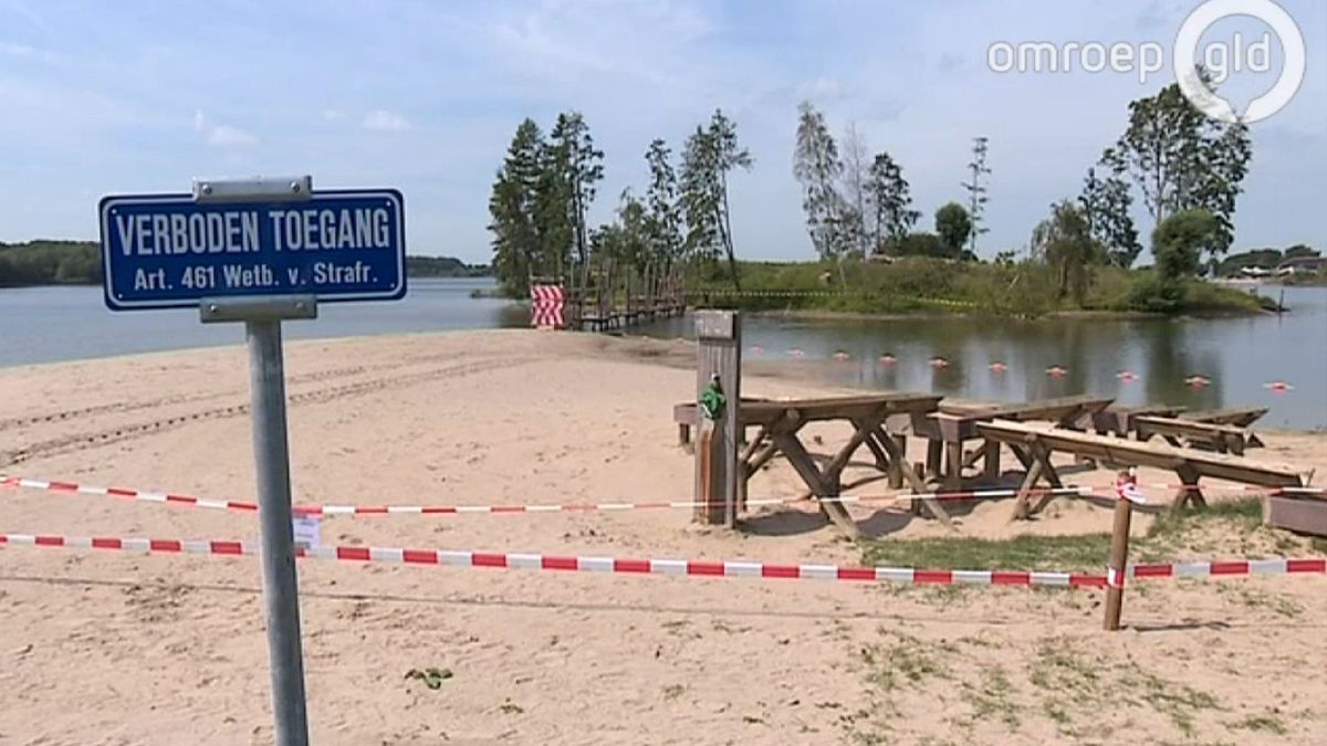 Recreatieplassen Slijk-Ewijk deze zomer niet meer open