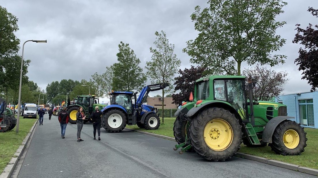 Boeren over reden blokkade distributiecentrum: 'AH moet helpen met verwerpen voermaatregel'