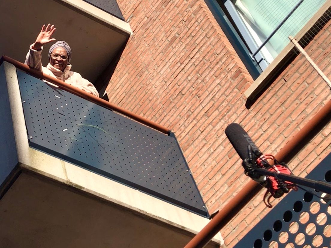 Onze verslaggever maakte een praatje met Gladys