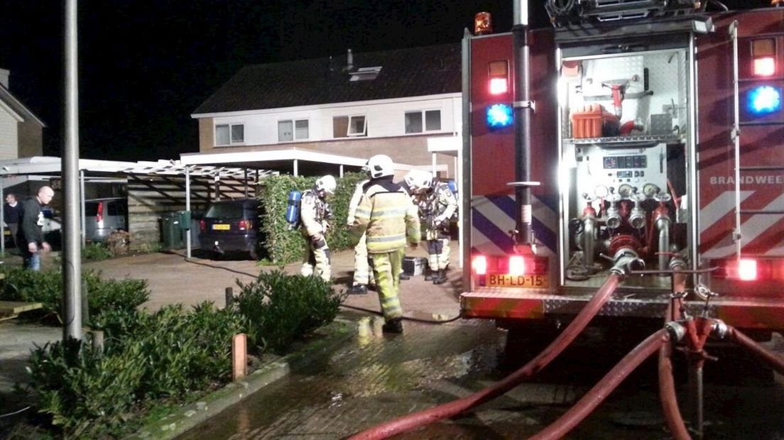 Schoorsteenbrand in Dalfsen