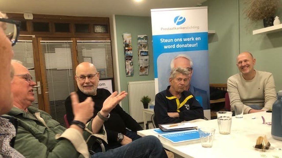 Lotgenoten praten met elkaar over hun ziekte