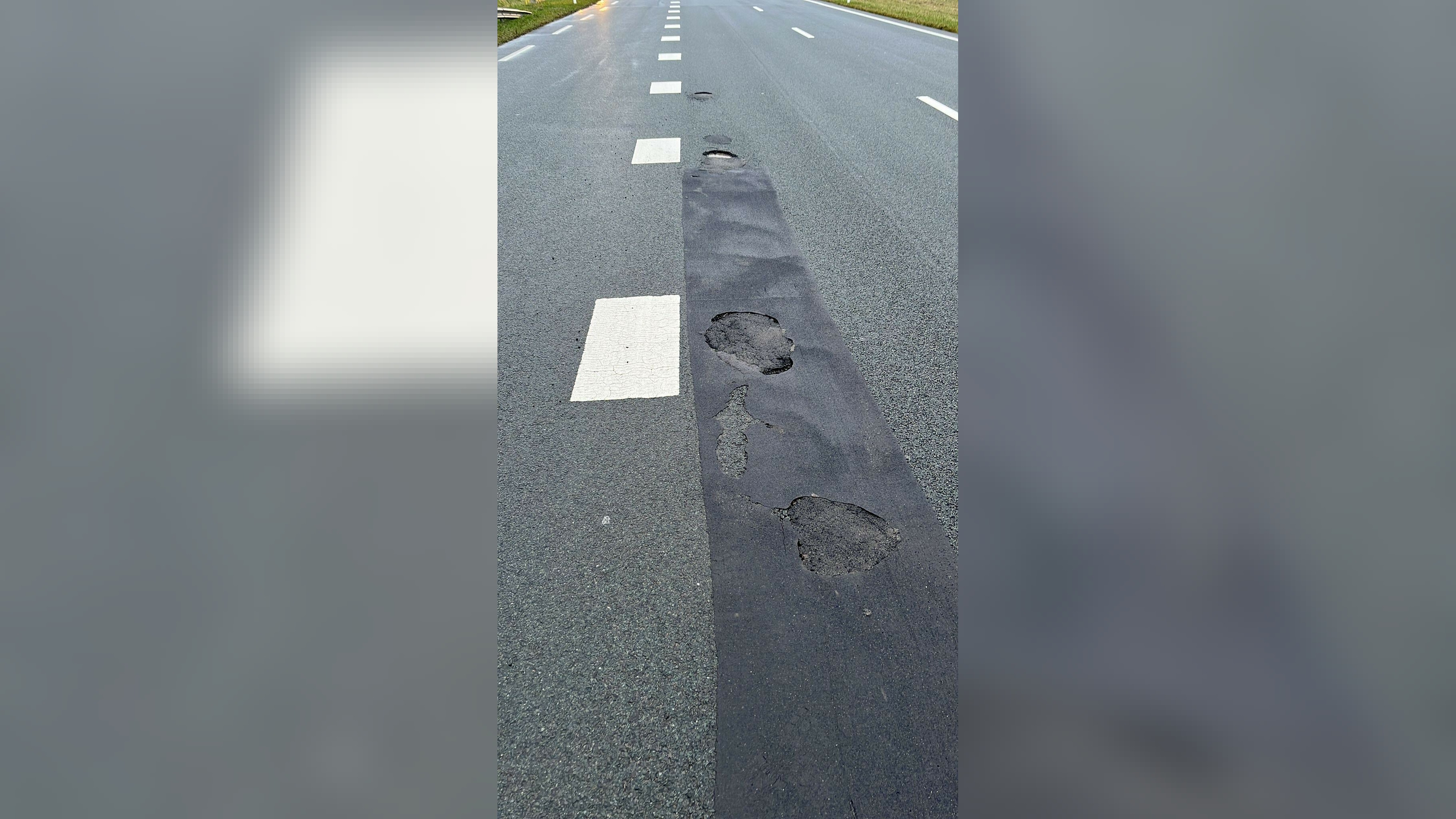 Asfaltschade op Zeeuwse wegen na winterse week