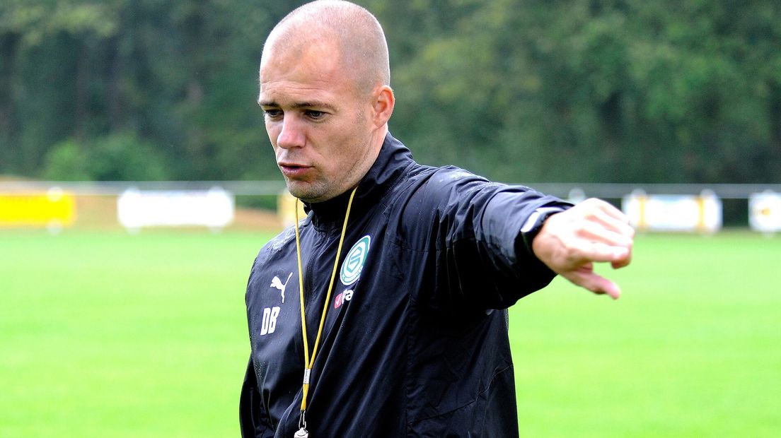 FC Groningen-coach Danny Buijs