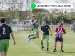 Deze wedstrijden worden dit weekend gespeeld in het amateurvoetbal