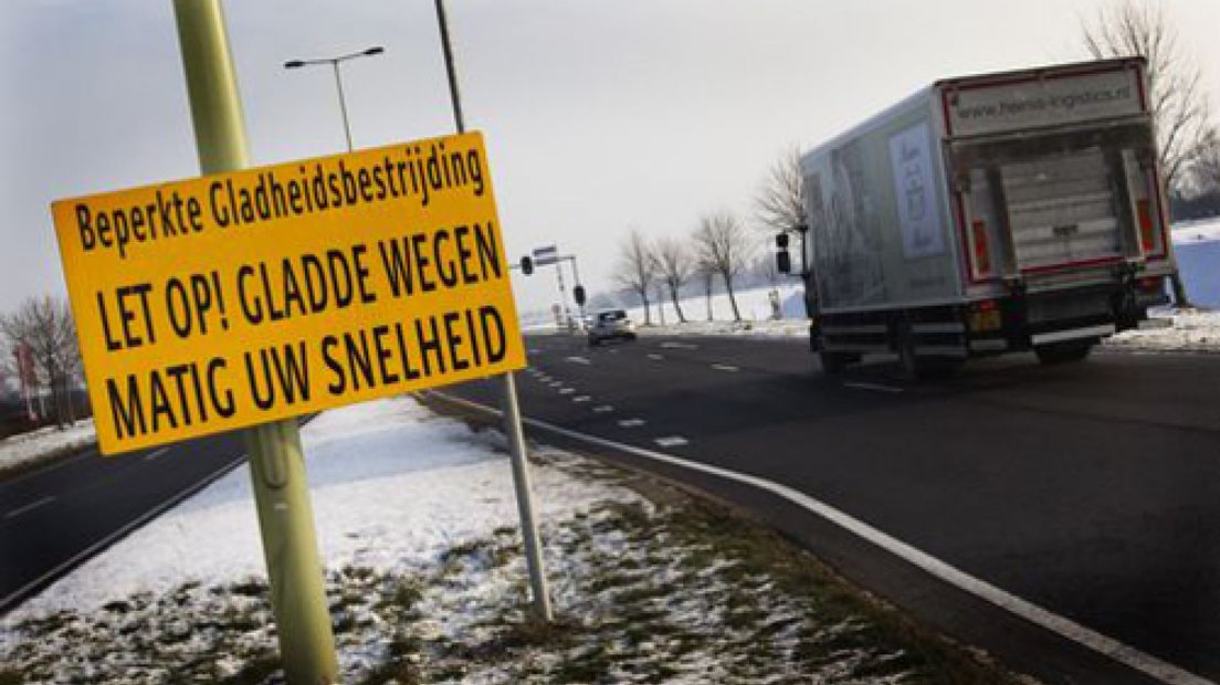 Door motregen opnieuw kans op gladheid