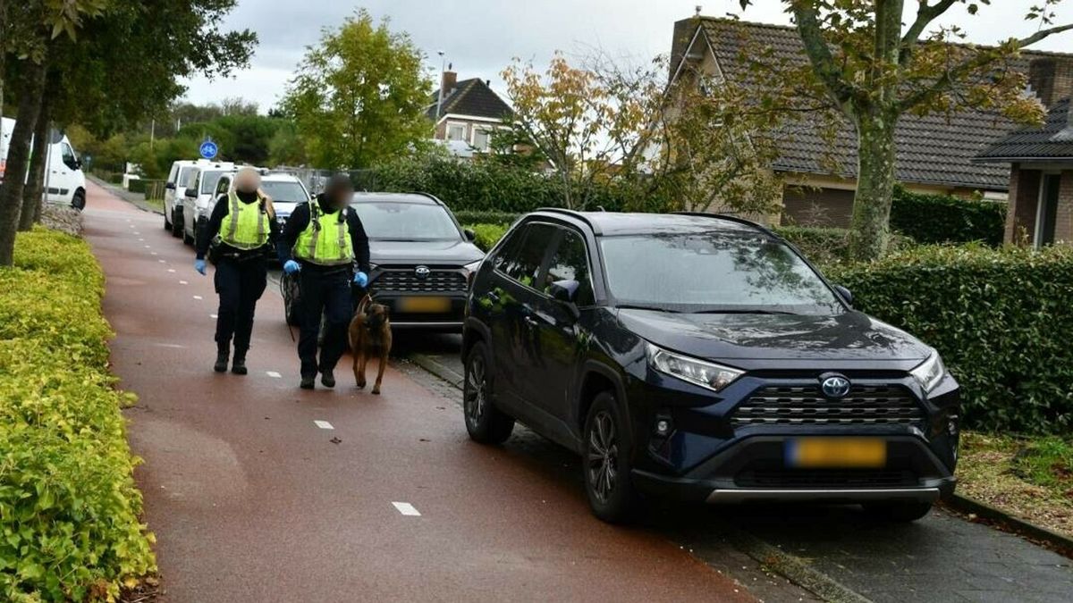 Aanhouding en invallen in twee panden in Zoutelande