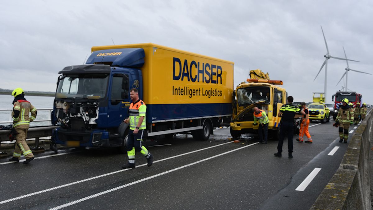 Oosterscheldekering weer open na afsluiting door ongeluk