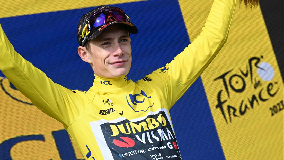 De Deen Jonas Vingegaard won dit jaar de Tour de France
