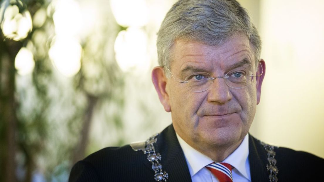 Burgemeester Jan van Zanen, ook voorzitter VNG.