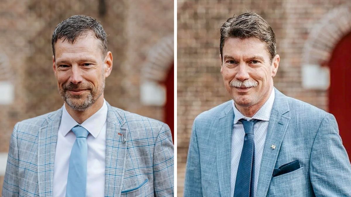 Wethouders Erik Holties en Steven Stegen van Coevorden stappen op