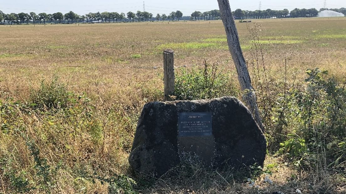 De Lebbestaok markeert de sterfplaats van vrouw Lebbe (Rechten: Ineke Kemper/RTV Drenthe)