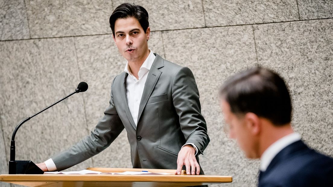 Rob Jetten (D66) in Tweede Kamer