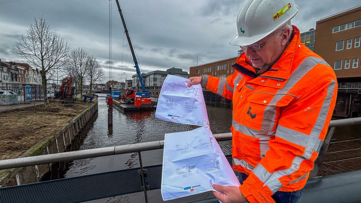Oude kade in hart van Middelburg eindelijk aangepakt na verzakkingen en scheuren