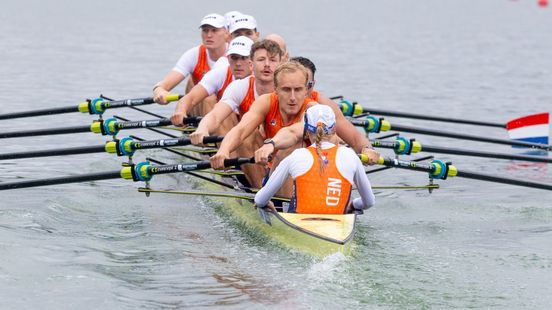 Sportnieuws | Roeiers Finn Florijn en Ralf Rienks pakken goud met de mannenacht Nieuws