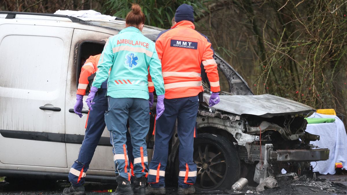 Opgepakte man in zaak dode in brandende bestelbus geen verdachte meer