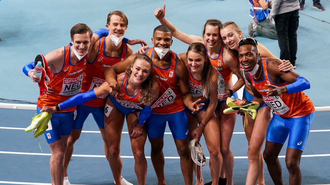 Zowel de vrouwen als de mannen wonnen goud
