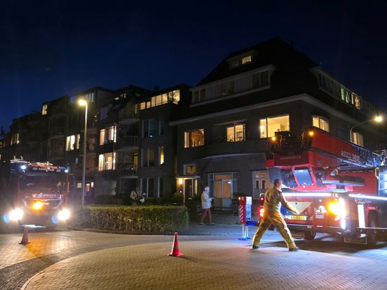 Brandweer rukt uit voor schoorsteenbrand in Assen