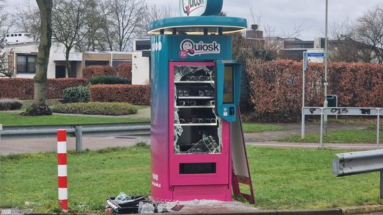 Snoepautomaat volledig leeggeroofd in Bunde Nieuws