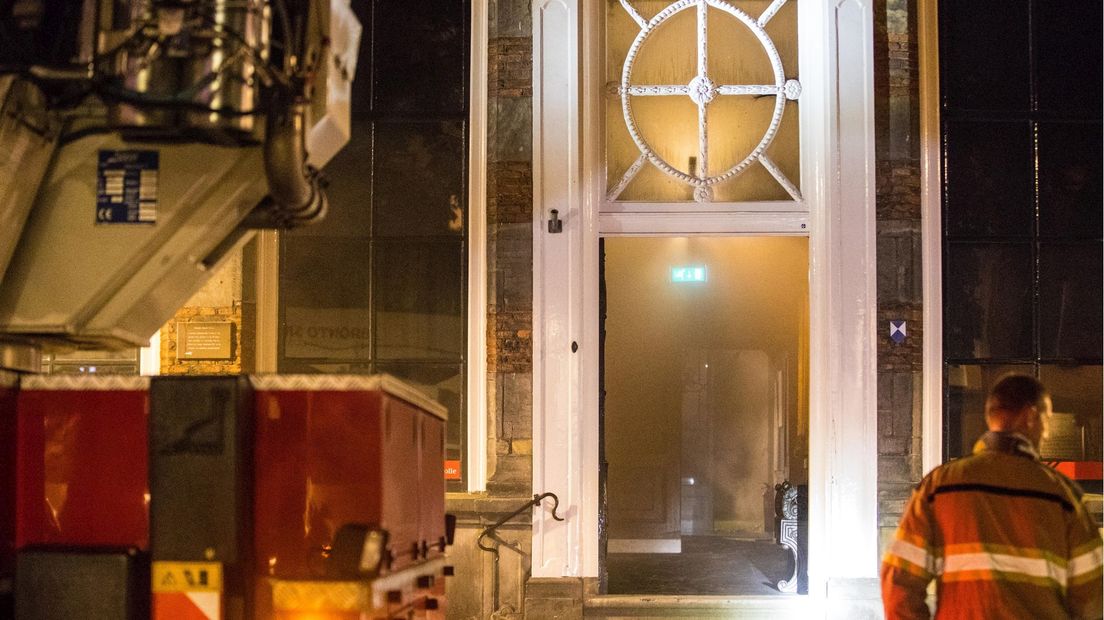Brand in Stedelijk Museum in Zwolle