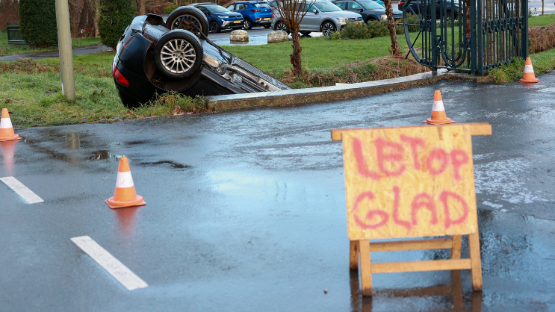 Tientallen ongelukken in onze regio, daarbij raakte niemand ernstig gewond.